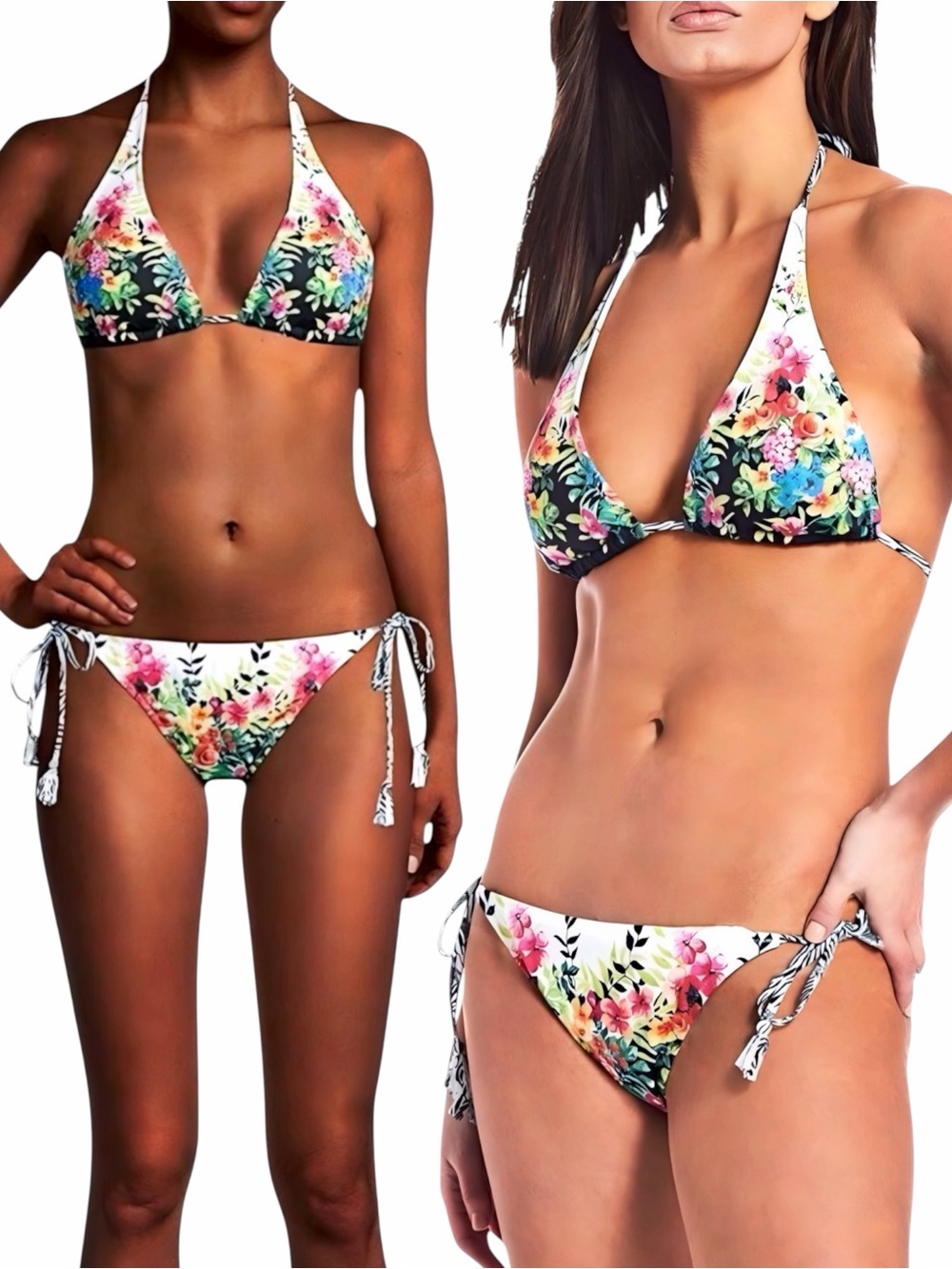 Johnny Was Spring String Bikini Set XL - Picture 12 of 14